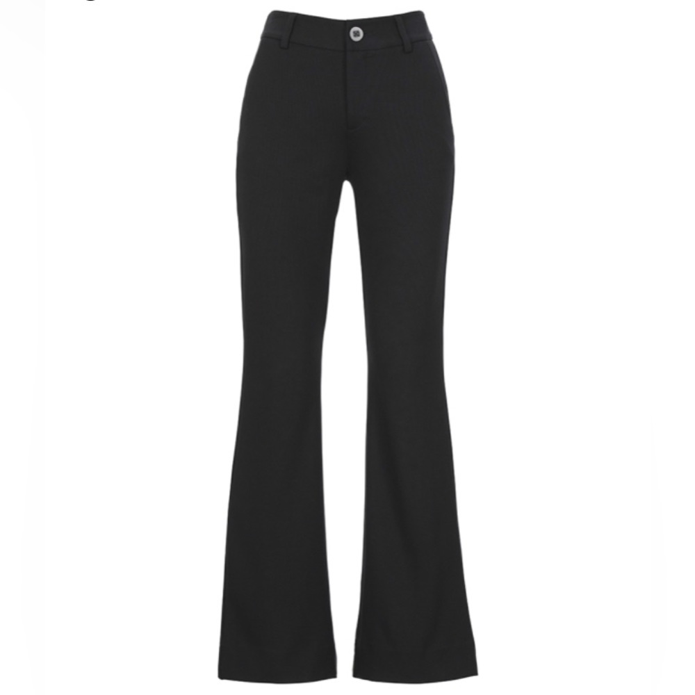 CABI Black Tie Trousers, Black, Ponte Knit, size 14, EUC, GORGEOUS! - Picture 3 of 16
